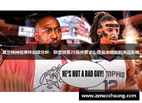 莫兰特持枪事件后续分析：联盟禁赛25场并要求心理咨询措施的深远影响